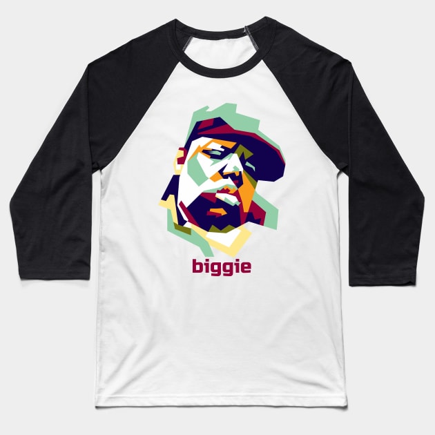 WPAP abstract  rapper Baseball T-Shirt by smd90